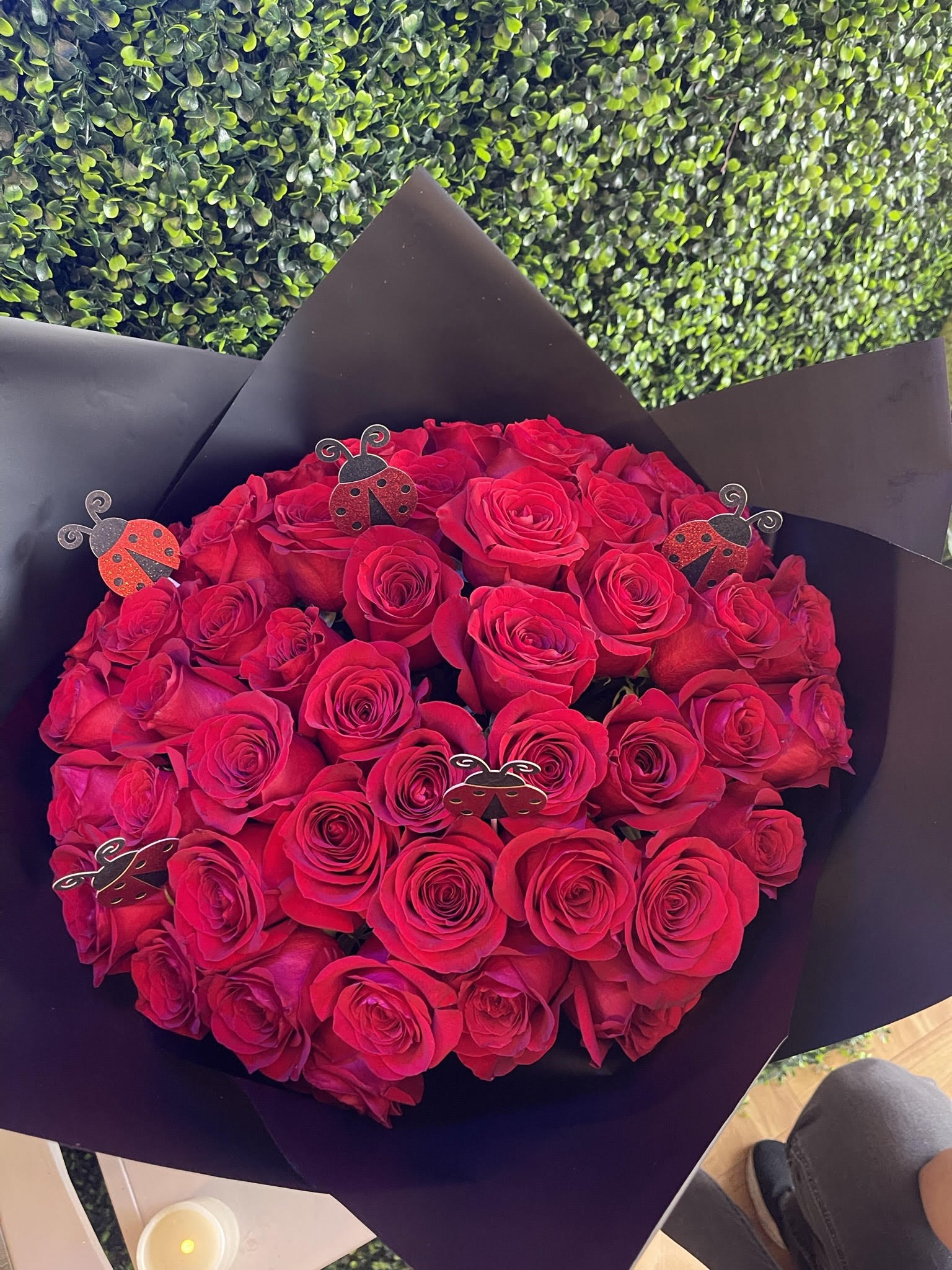 50 Red Rose bouquet – Glodies Flower Flowers